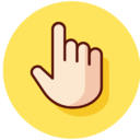 free finger icon